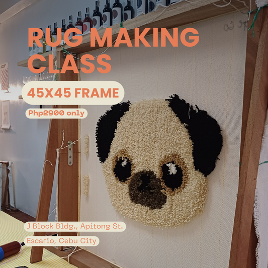 Rug Making 45x45cm Frame